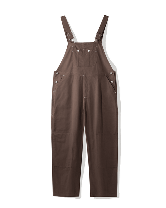 Loose-Fit Utility Bib Overall Jumpsuit